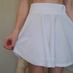 Would You Have Guessed I Have A Gem Plug Hidden Under My Skirt?